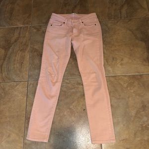 Paige peach color jeans size 25